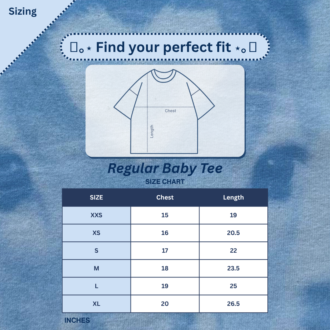 Custom Sunprint Baby Tee