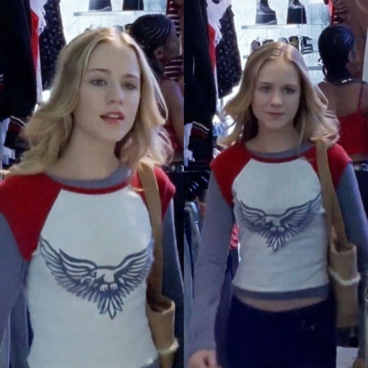 Tracy's Eagle Raglan Baby Tee