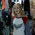 Tracy's Eagle Raglan Baby Tee