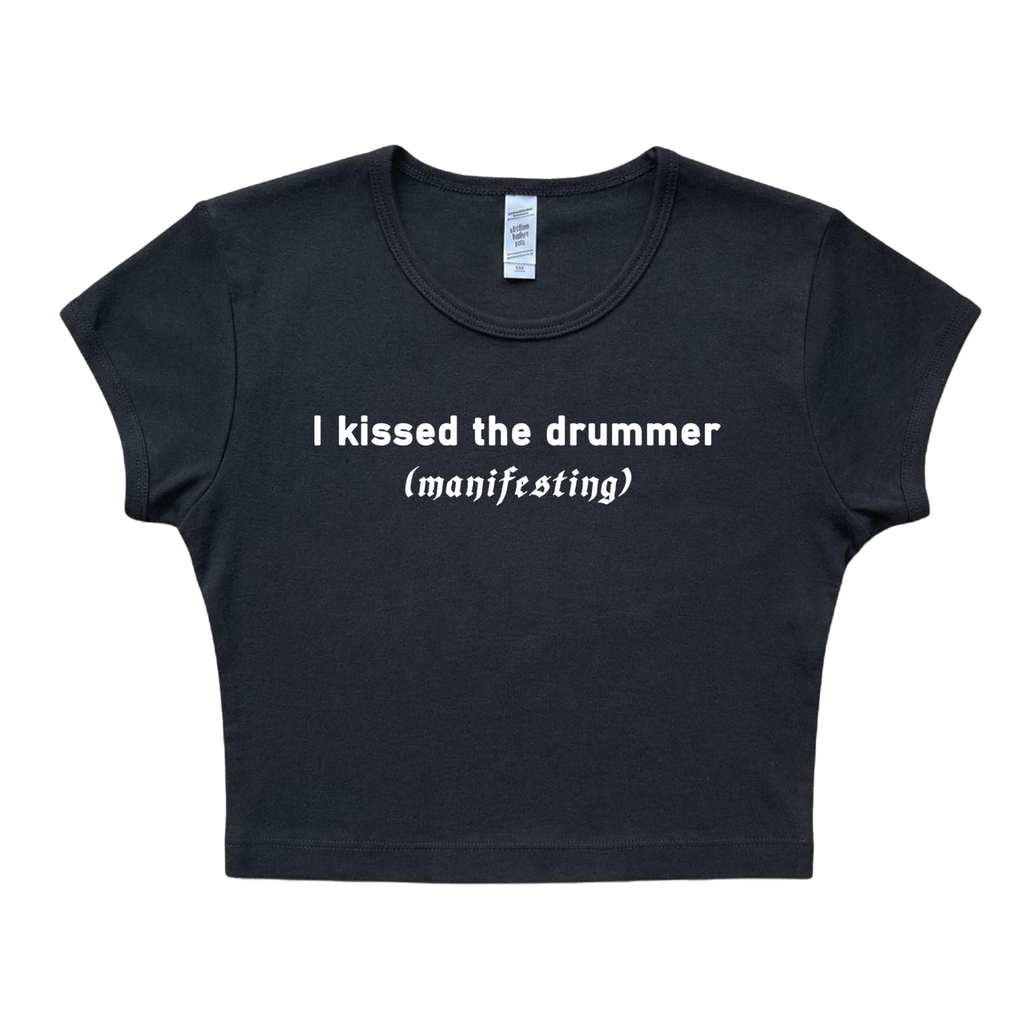 I Kissed the Drummer Baby Tee