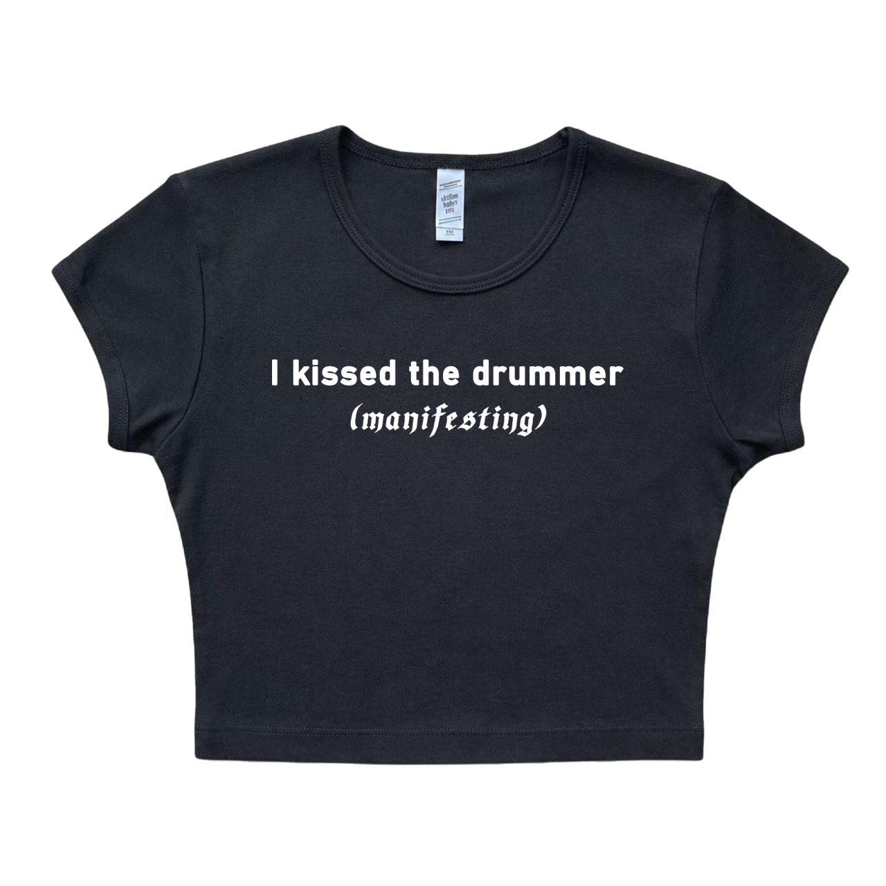 I Kissed the Drummer Baby Tee
