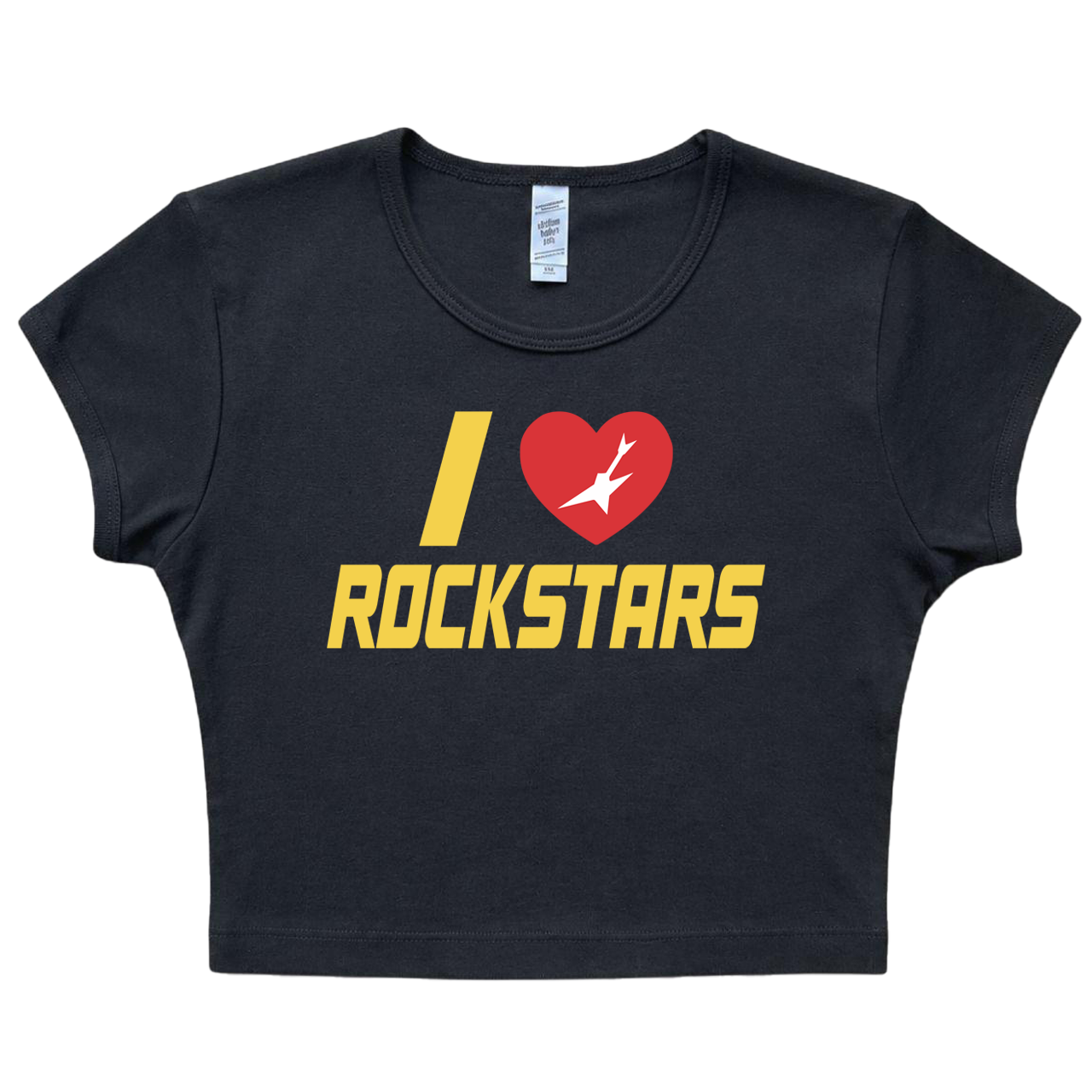 I Love Rockstars Baby Tee