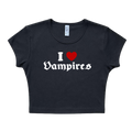 I Love Vampires Baby Tee