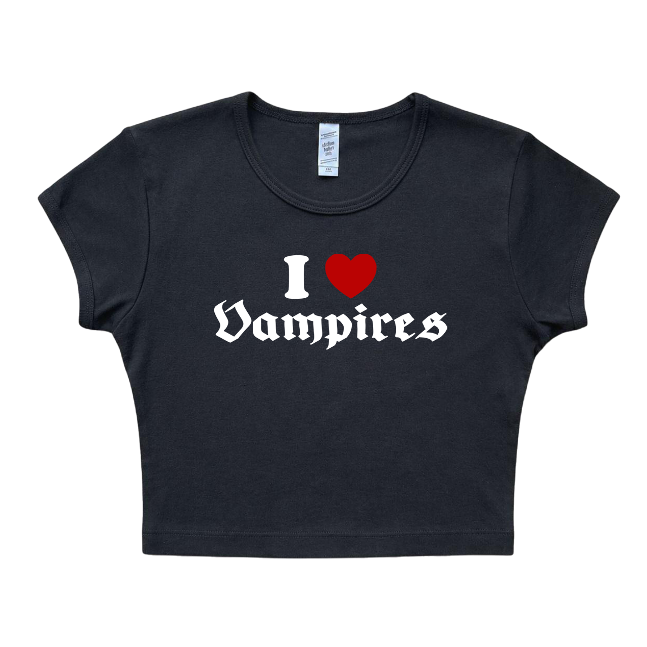 I Love Vampires Baby Tee