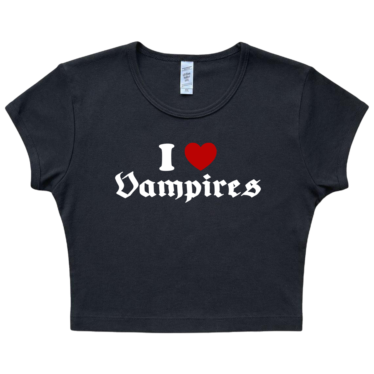 I Love Vampires Baby Tee