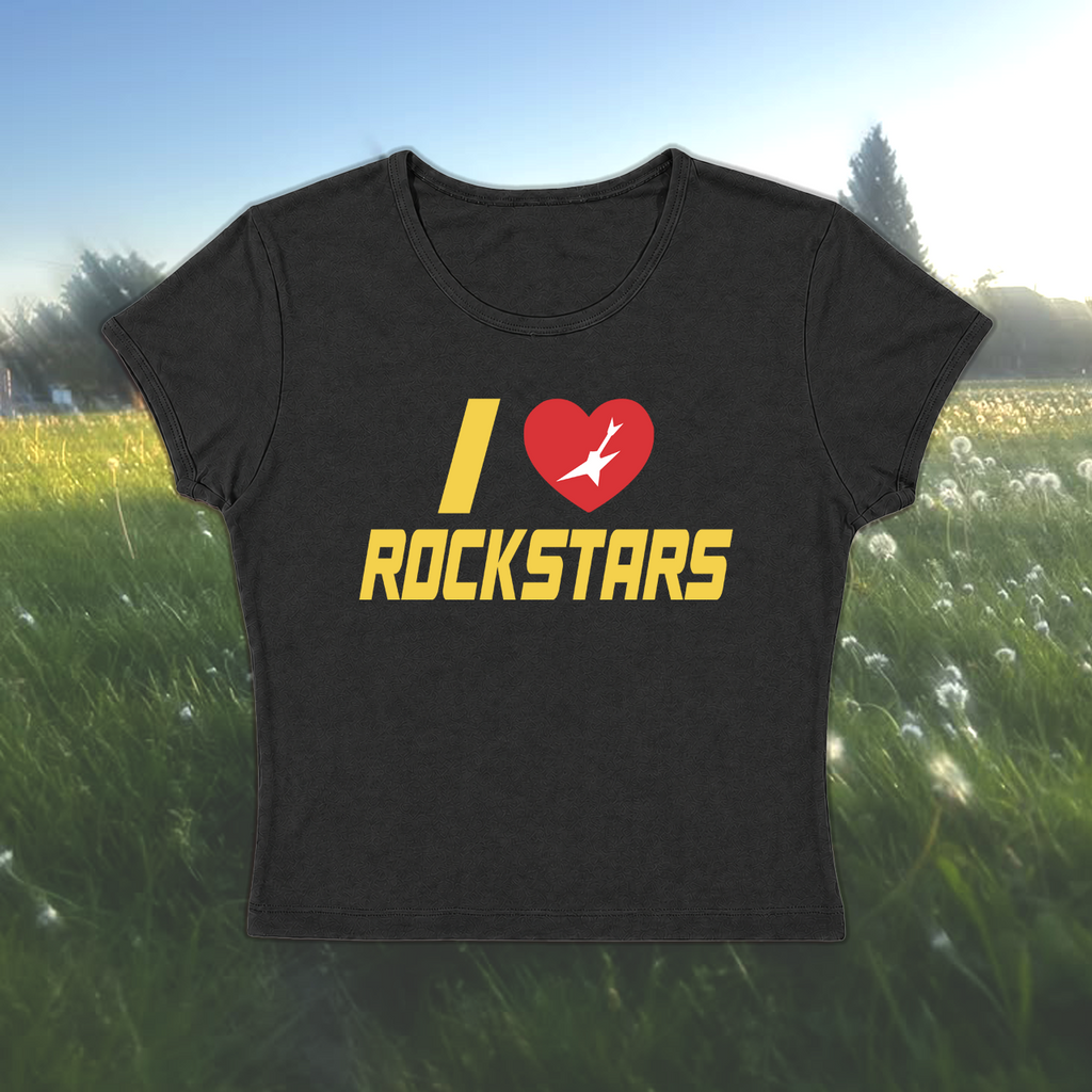 I Love Rockstars Baby Tee