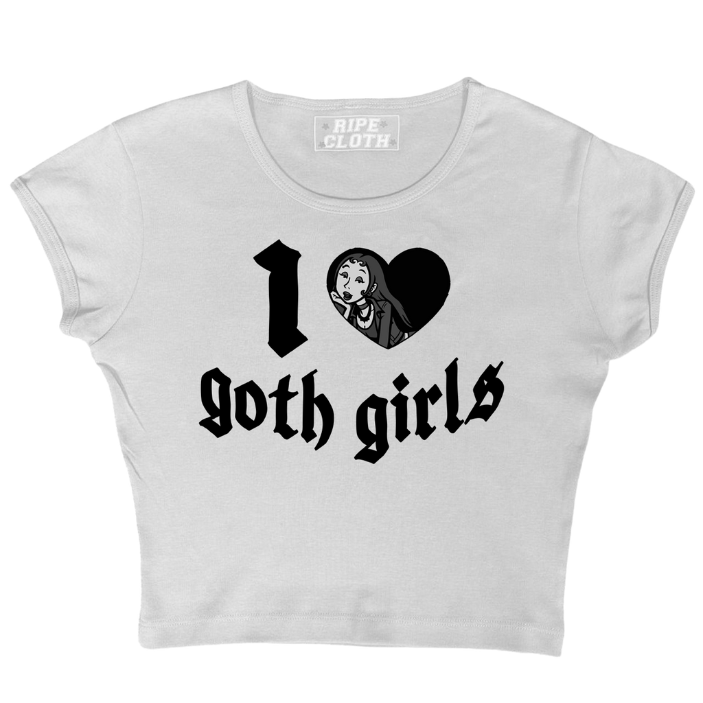 I Love  Goth Girls Baby Tee