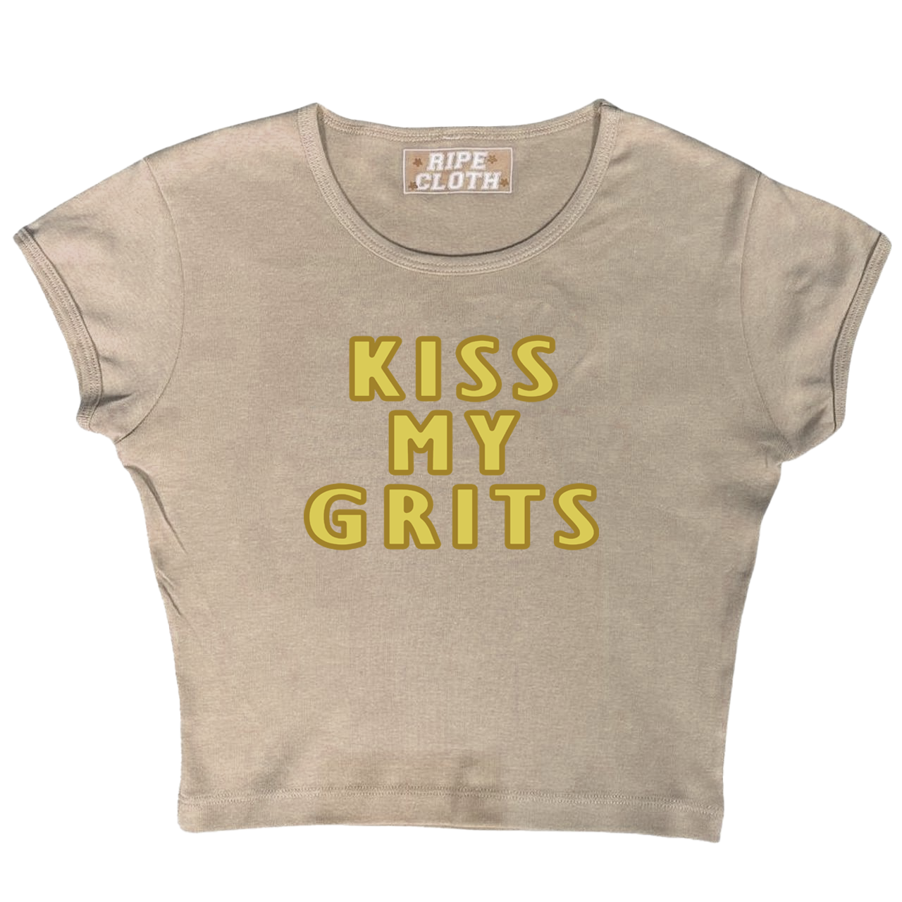 Kiss My Grits Baby Tee