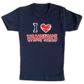 I Love Vampires Baby Tee