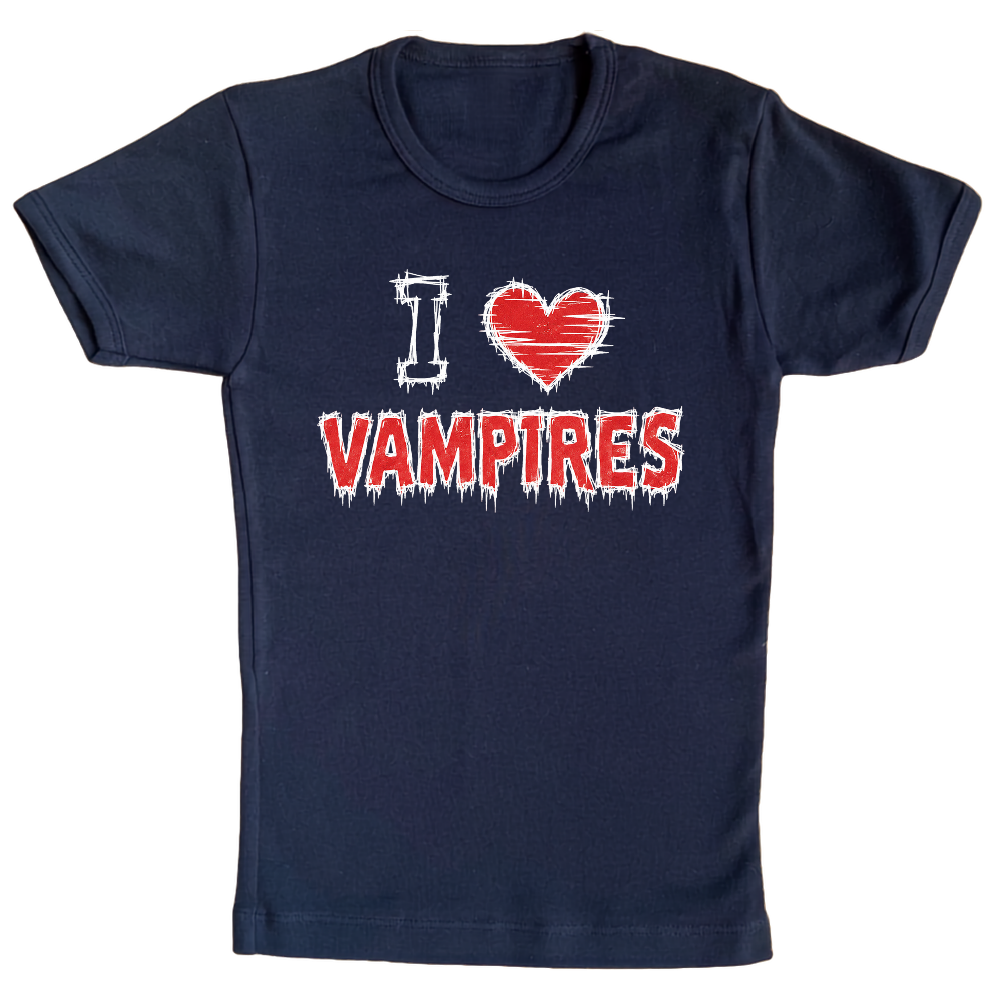 I Love Vampires Baby Tee