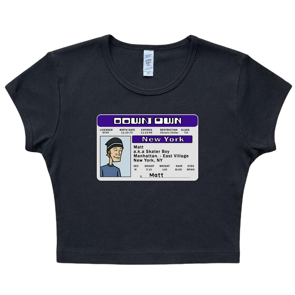 Matt License NY Baby Tee