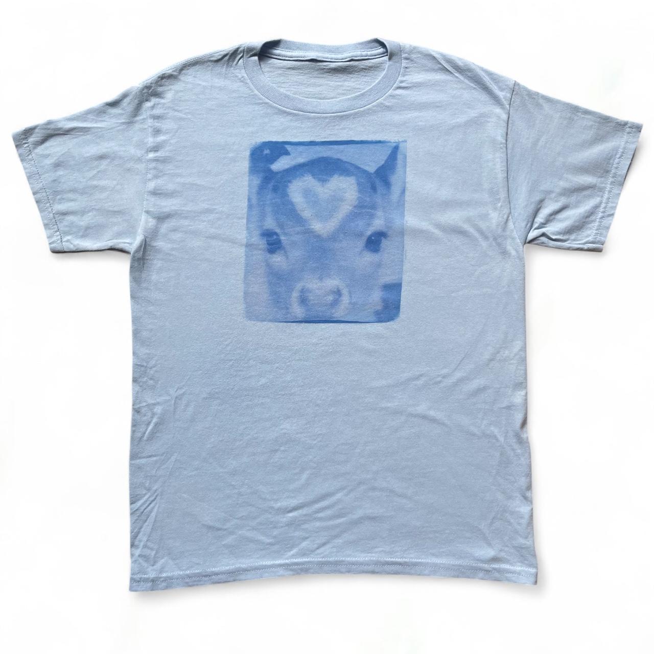 Fawn Heart Sun Print Baby Tee
