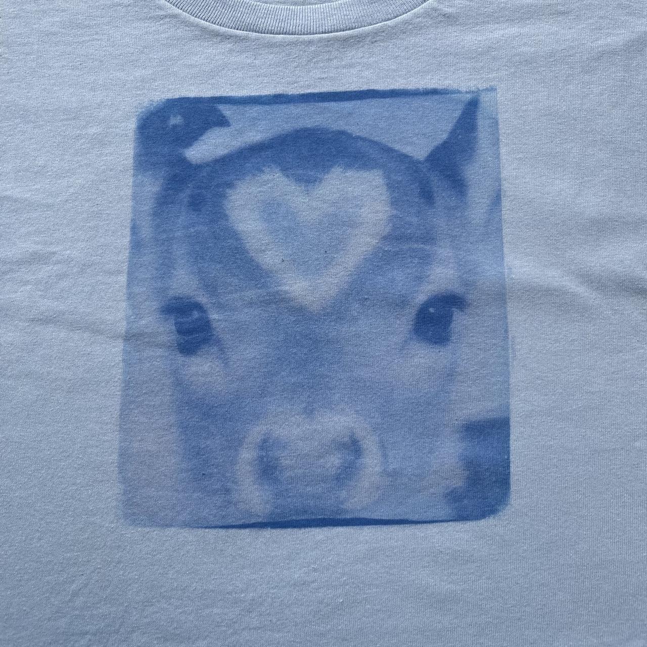 Fawn Heart Sun Print Baby Tee