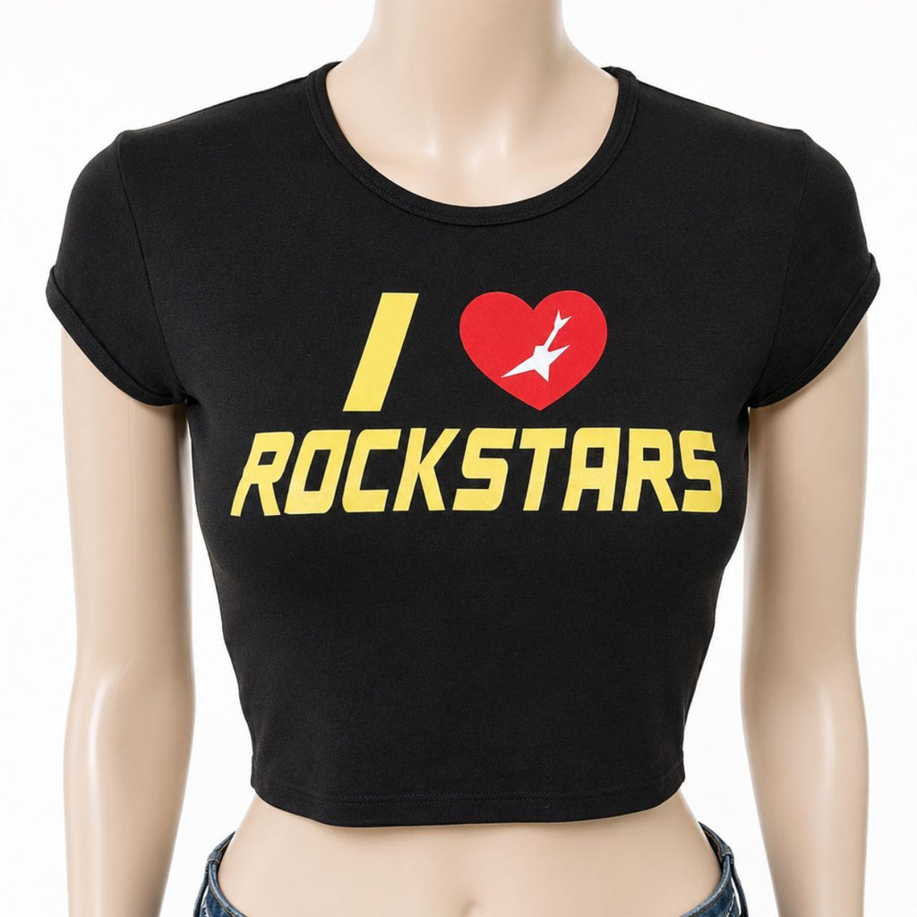 I Love Rockstars Baby Tee