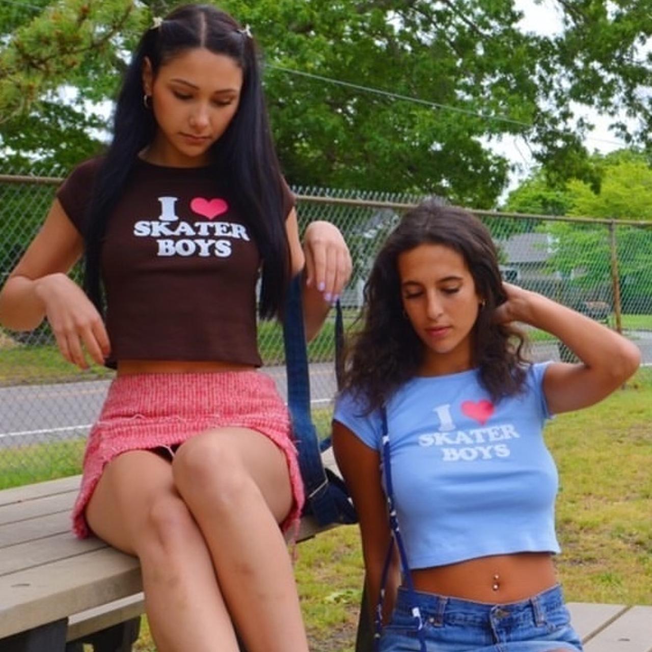 I Heart Skater Boys - Brown