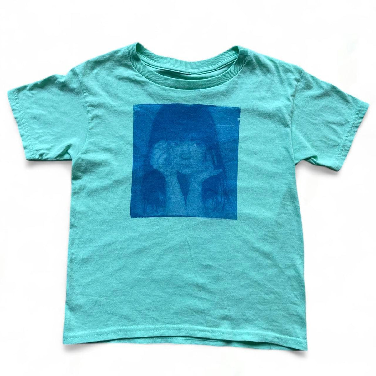 Bjork Mint Sunprint Baby Tee