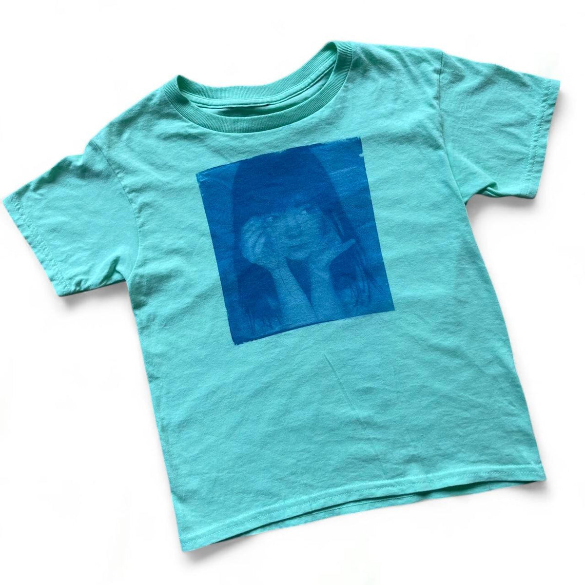 Bjork Mint Sunprint Baby Tee