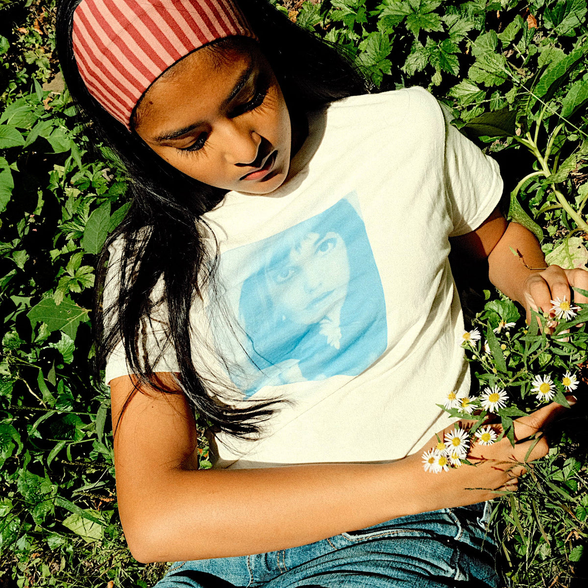 Jane Birkin Sunprint Baby Tee