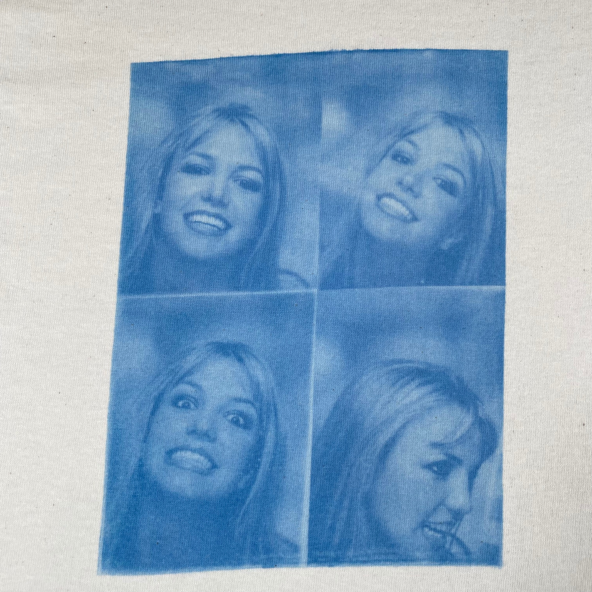 Britney Spears Photostrip Sunprint Baby Tee