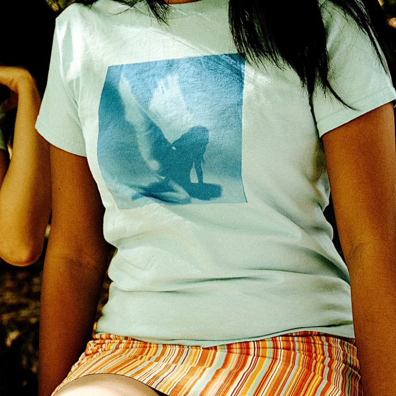 Fallen Fairy Sun Print Baby Tee