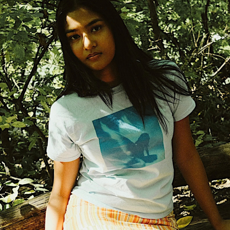 Fallen Fairy Sun Print Baby Tee
