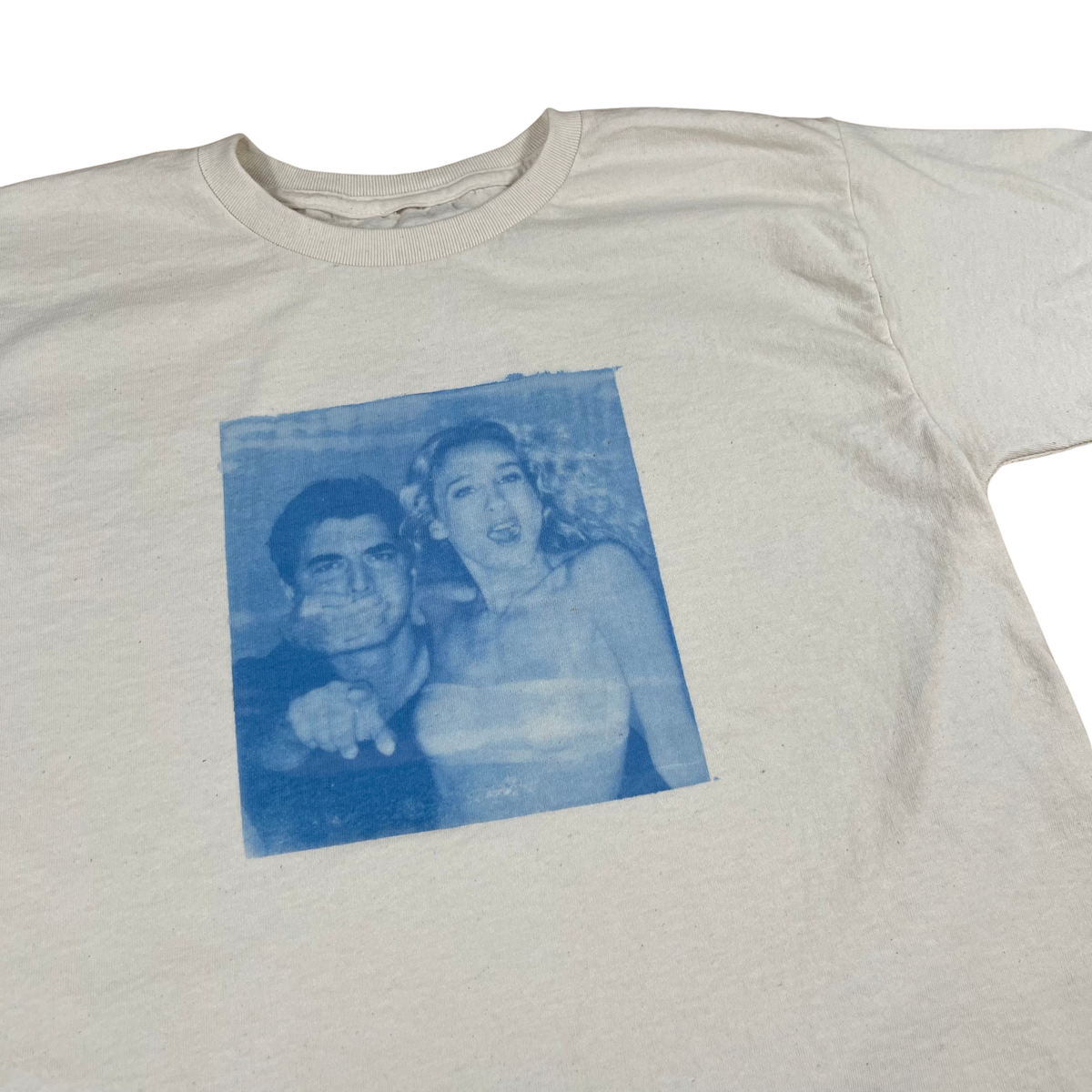 Carrie & Big Sun Print Baby Tee
